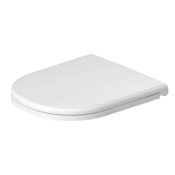 Duravit D-code toilets&aelig;de m/SoftClose og QuickRelease