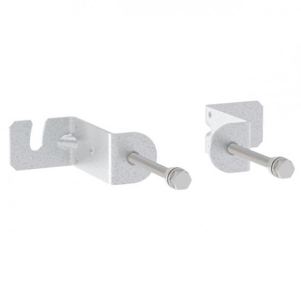 Geberit DuofixBasic s&aelig;t v&aelig;gbeslag til enkeltmontering 2 stk.