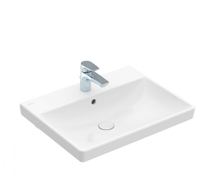 V&B Avento 60 h&aring;ndvask t/v&aelig;g - 1/3 hanehuller