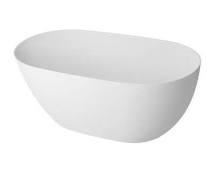 Strømberg Arden fritstående badekar 1600 x 740 mm - Mat hvid Strømberg Arden fritstående badekar 1600 x 740 mm - Mat hvid