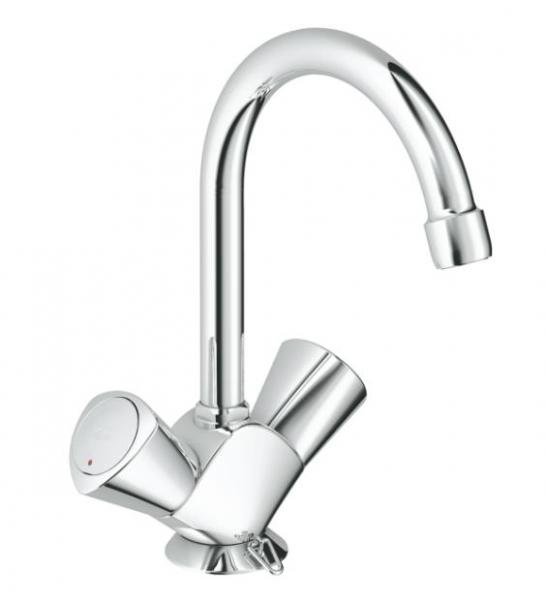 Grohe Costa S h&aring;ndvaskarmatur u/bundventil - H&oslash;j tud