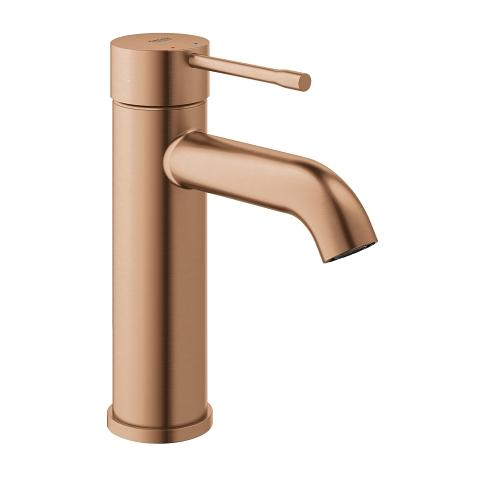 Grohe Essence New h&aring;ndvaskarmatur u/bundventil - B&oslash;rstet warm sunset
