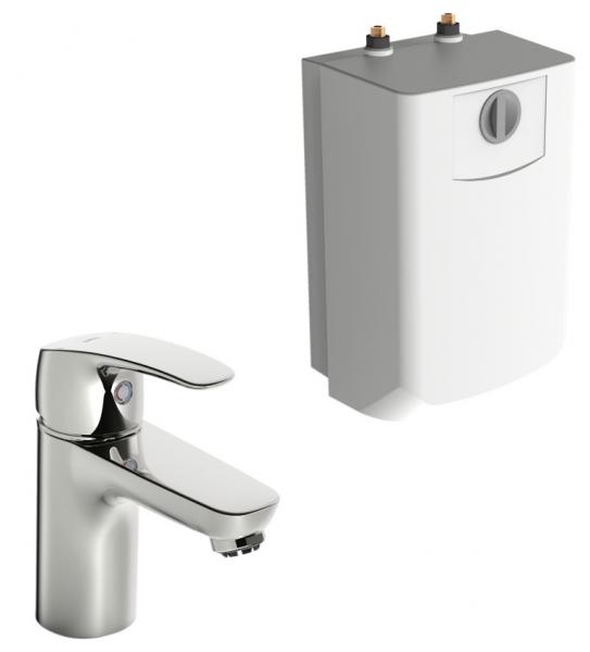 Oras Safira h&aring;ndvaskarmatur med 5 liters varmtvandsbeholder