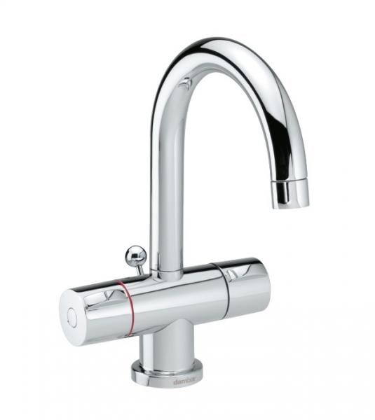 Damixa Titan h&aring;ndvaskbatteri m/svingtud og bundventil