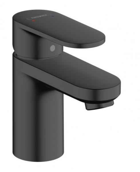 hansgrohe Vernis Blend 70 h&aring;ndvaskarmatur m/l&oslash;ft-op ventil - Mat sort