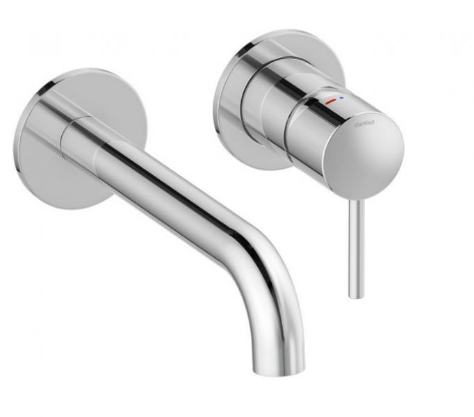 Damixa Osier armatur til indbygning i v&aelig;g - Krom