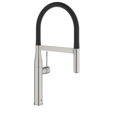 Grohe Essence New k&oslash;kkenarmatur m/profi-bruser - Supersteel