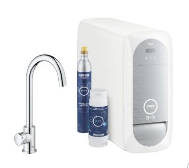 Grohe Blue Home Mono Startsæt C-tud krom Grohe Blue Home Mono Startsæt C-tud krom