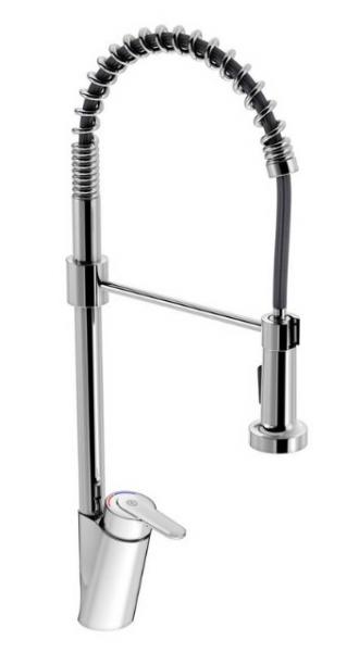 Gustavsberg Nordic Plus Spiraflex k&oslash;kkenarmaur - Krom