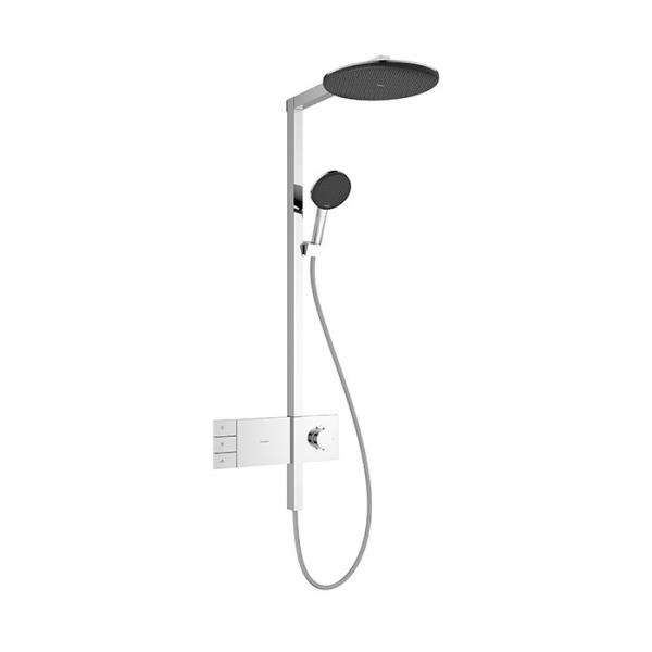 hansgrohe Raindance Alive S Showerpipe 300 2jet m/ShowerSelect Comfort og EcoSmart - Krom