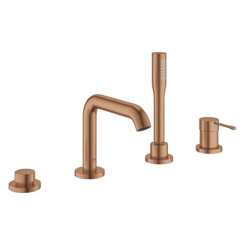 Grohe Essence New 4-huls kar- & brusekombination - B&oslash;rstet warm sunset