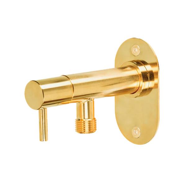 Frostline Eqi frostfri udendørshane 150-350 mm - Messing Frostline Eqi frostfri udendørshane 150-350 mm - Messing