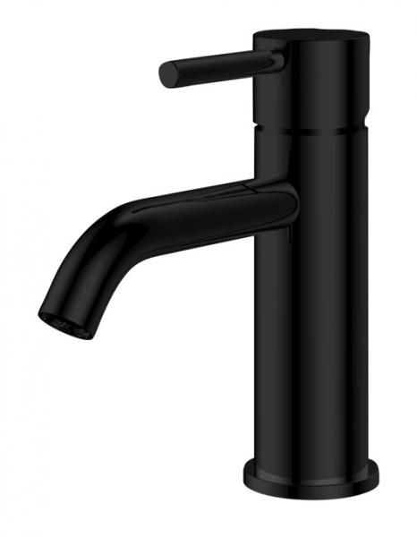 Nortiq Fordham håndvaskarmatur m/bundventil - Mat sort Nortiq Fordham håndvaskarmatur m/bundventil - Mat sort