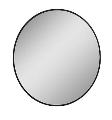 Alterna Luxor spejl m/backlight og mat sort ramme - &Oslash;60