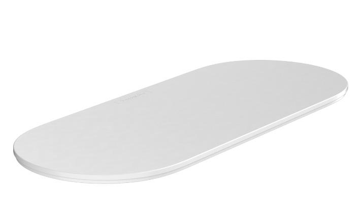 Hansgrohe WallStoris l&aring;g til opbevaringskurv - Mat hvid