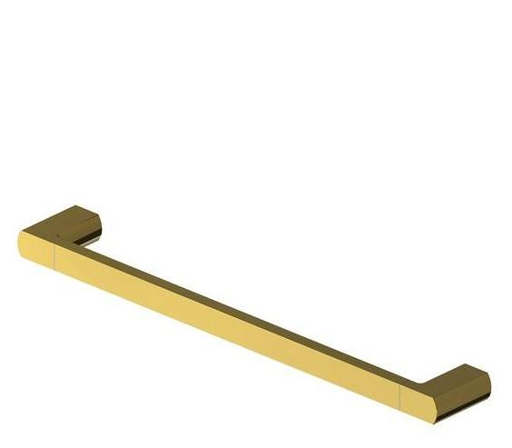 Gustavsberg Square h&aring;ndkl&aelig;destang 45 cm - B&oslash;rstet messing