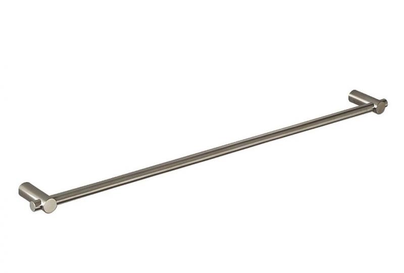 Cool Line enkelt h&aring;ndkl&aelig;deholder - Matb&oslash;rstet st&aring;l