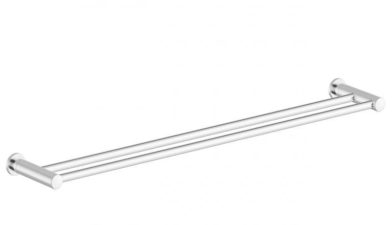 Damixa Silhouet dobbelt h&aring;ndkl&aelig;destang - 800 mm - Krom