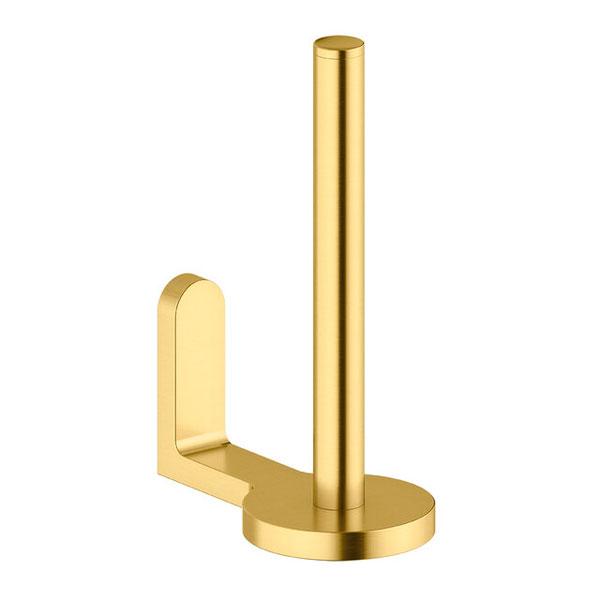 Damixa Zen reserve toiletrulleholder - B&oslash;rstet messing