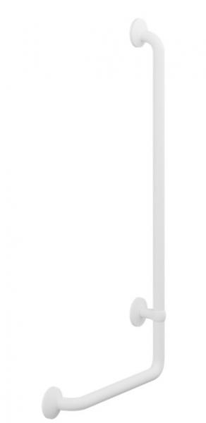 Pressalit PLUS 90&deg; vinkelh&aring;ndgreb 400 x 900 mm - Hvid - H&oslash;jre