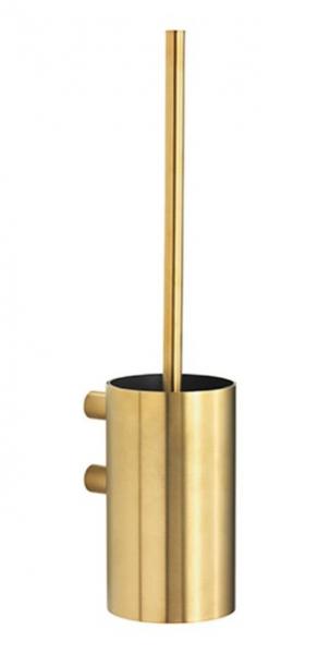 Pressalit toiletb&oslash;rste til v&aelig;g - B&oslash;rstet messing