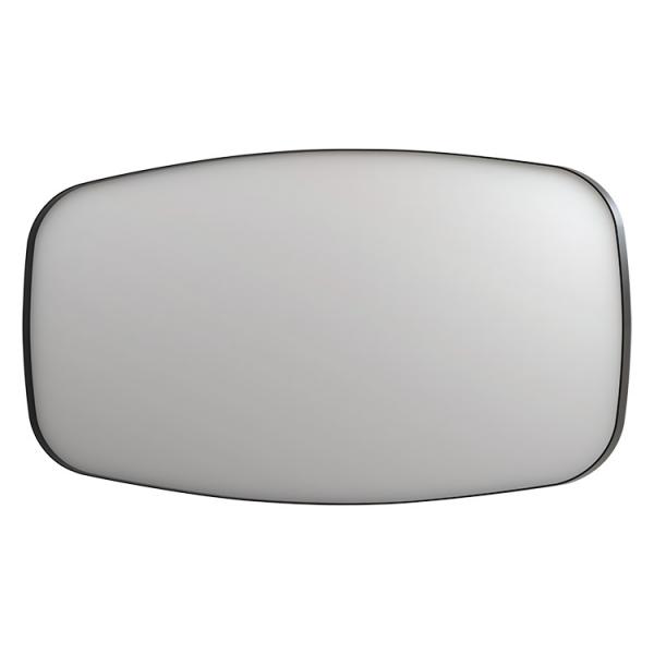 Sanibell Ink SP29 superellipse spejl m/ramme 160 x 80 cm - B&oslash;rstet gunmetal