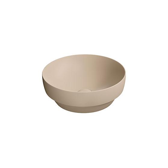 GSI Pura 40 rund fritst&aring;ende bowlevask - Uden overl&oslash;b - Creta