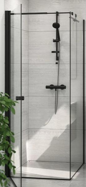 Dansani Match A+D 70x90 brusehj&oslash;rne - Klar glas/mat sort