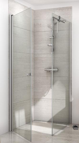 Dansani Match A+D 80x80 brusehj&oslash;rne - Klar glas/matkrom