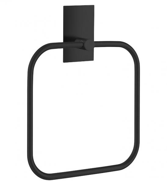 Beslagsboden h&aring;ndkl&aelig;dering, kantet - Selvkl&aelig;bende - Mat sort