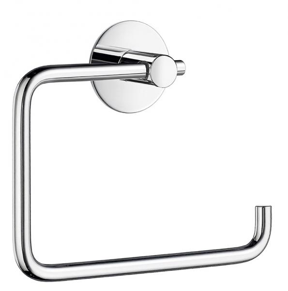 Beslagsboden selvkl&aelig;bende toiletpapirholder 1130 - Krom