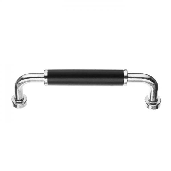 Beslagsboden møbelgreb BK635B - Krom/sort Beslagsboden møbelgreb BK635B - Krom/sort