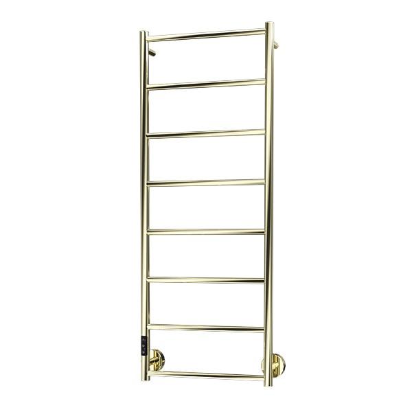 Str&oslash;mberg Cento h&aring;ndkl&aelig;det&oslash;rrer - 50x125 cm - Lakeret messing