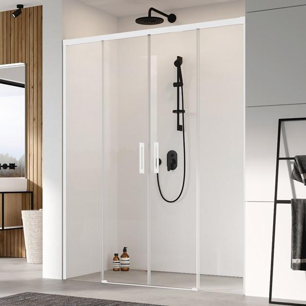 Str&oslash;mberg Slide 32 skyded&oslash;r nichel&oslash;sning 1500mm - Hvid