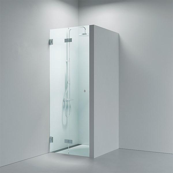 Str&oslash;mberg Lucca 180 brusefolded&oslash;r, skr&aelig;ddersyet - Valgfri glas og beslag