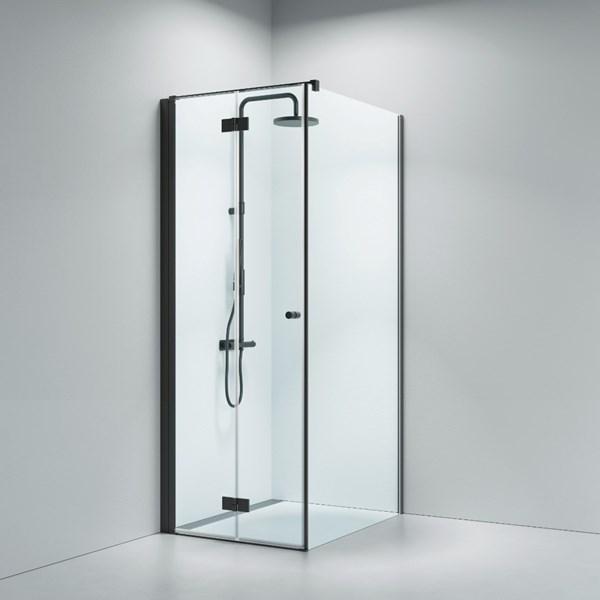 Str&oslash;mberg Lucca 195 fastv&aelig;g med folded&oslash;r - Skr&aelig;ddersyet - Mat sort