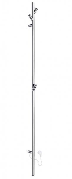 Smedbo Dry h&aring;ndkl&aelig;det&oslash;rrer til el - 172 cm - Poleret rustfrit st&aring;l