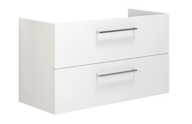 Dansani Mido+ 100 vaskeskab m/skuffer - Hvid højglans Dansani Mido+ 100 vaskeskab m/skuffer - Hvid højglans