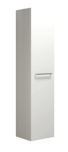 Dansani Mido+ h&oslash;jskab 40 - Venstreh&aelig;ngslet - Hvid mat