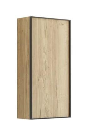 Dansani Luna Urban overskab - H&oslash;jreh&aelig;ngslet - Natur eg/Sort ramme