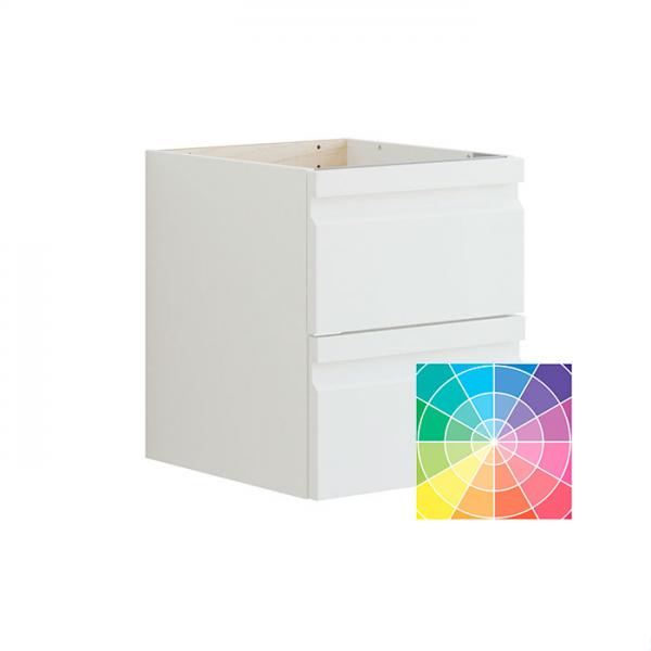 Dansani Luna Urban v&aelig;gskab 40*48 m/integrerede greb - Valgfri farve