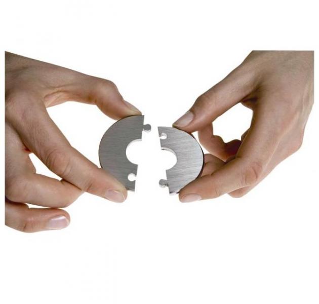 Outlet - Click One Two v&aelig;groset rustfri til 16mm - 1 stk. tilbage