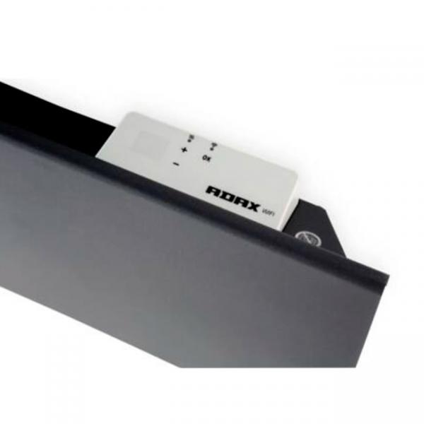 Neo varmeliste med Wifi skindende Gr&aring; 1000W, 230V, H: 210mm, L: 1380mm VARMELISTE NEO L 10 KWT GR&Aring; 230V