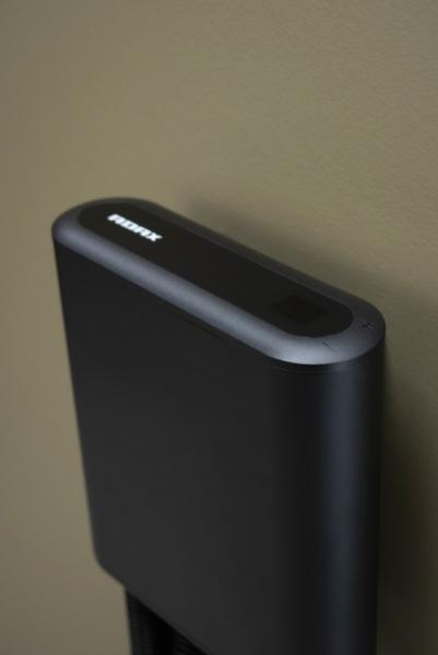 Adax Neo skot&oslash;rrer m/timer 220W - Sort