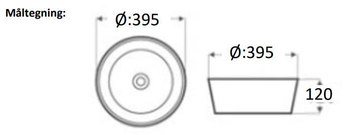 Cass&oslash;e Romano fritst&aring;ende bowlevask - Glas/klar