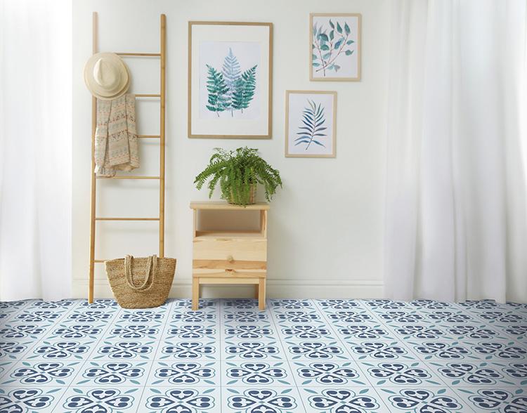 D-C Fix selvkl&aelig;bende gulv - Oriental flower