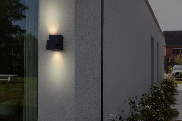 Lutec Marbo udend&oslash;rslampe til v&aelig;g