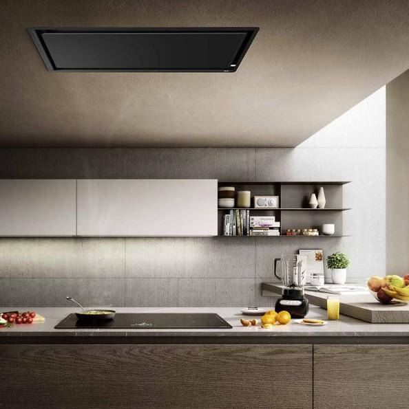 Eico Illusion H16 BL MAT/A/100 indbygget emhætte t/ loft el. niche - Sort Eico Illusion H16 BL MAT/A/100 indbygget emhætte t/ loft el. niche - Sort