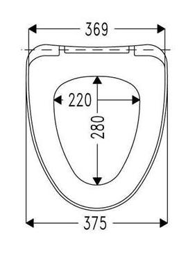 Toilets&aelig;de Haro Sign hvid m/soft close
