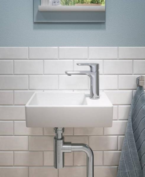 Gustavsberg Artic Small 36 h&aring;ndvask t/v&aelig;g - 1 hanehul h&oslash;jre